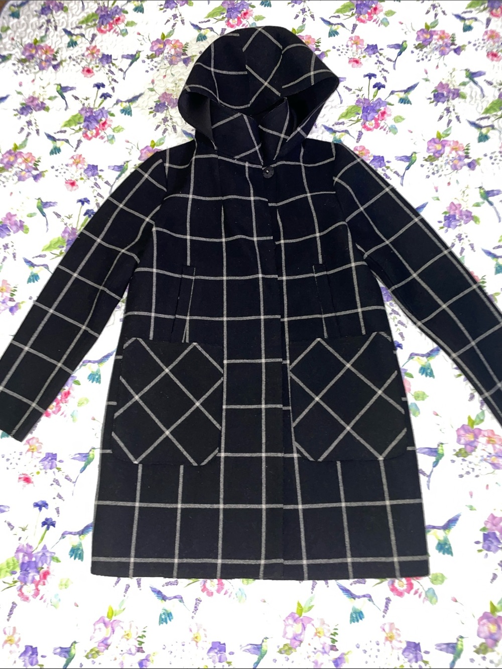 Vince Camuto M Hooded Coat - Women's